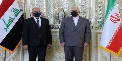 I­r­a­k­ ­D­ı­ş­i­ş­l­e­r­i­ ­B­a­k­a­n­ı­ ­H­ü­s­e­y­i­n­,­ ­İ­r­a­n­l­ı­ ­M­e­v­k­i­d­a­ş­ı­ ­Z­a­r­i­f­ ­İ­l­e­ ­G­ö­r­ü­ş­t­ü­
